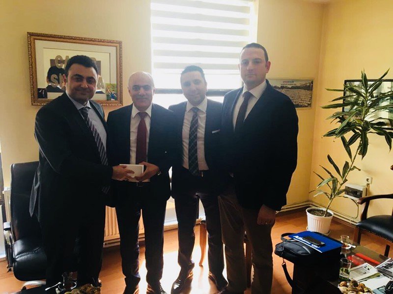Caner Sigorta ofisinde ziyaret